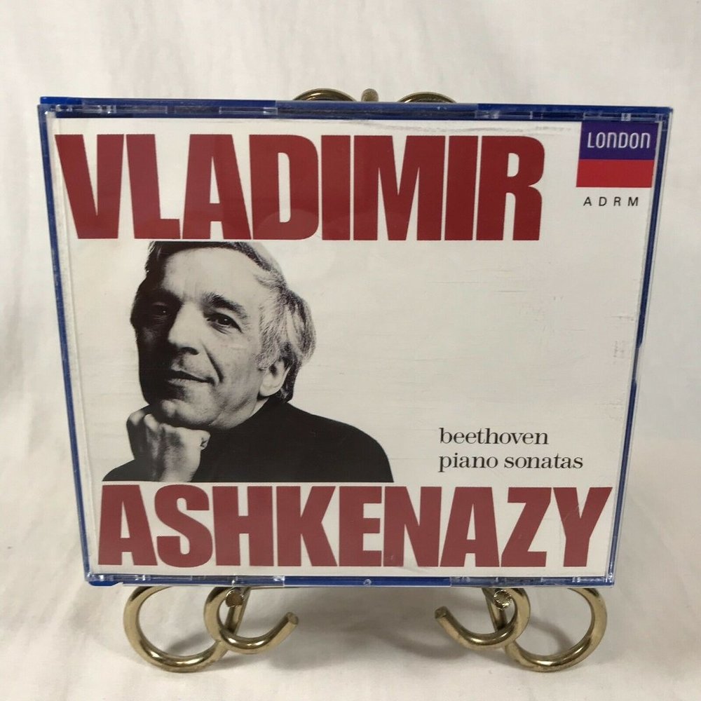 Vladimir Ashkenazy Beethoven Piano Sonatas 21 -32 London 1989 4 Disc Set 245 Min